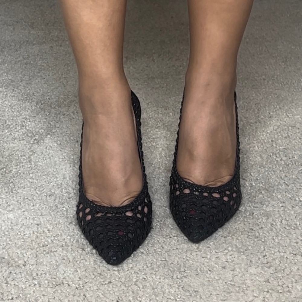 Knit Zara pumps